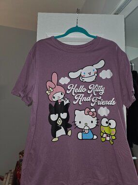 Hello Kitty and Friends Lavender size 1x T-Shirt - Never Worn